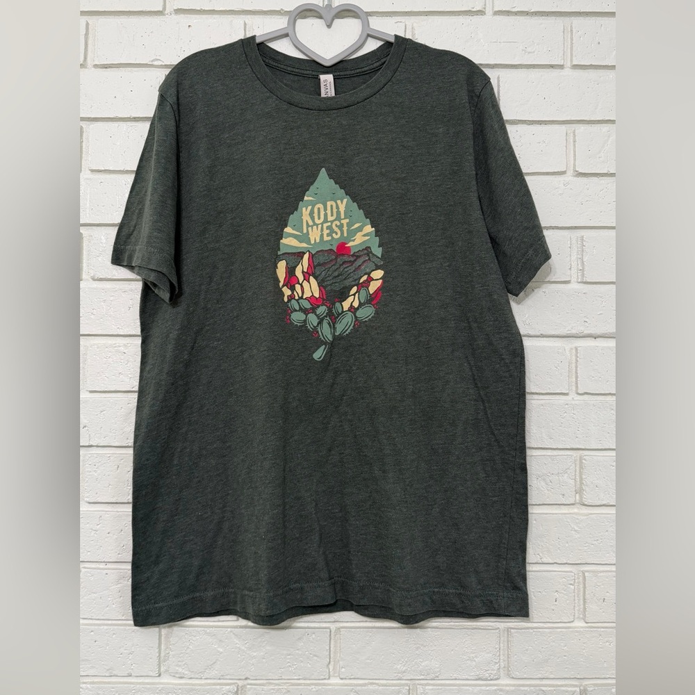 Kody West Graphic Tee | Bella+Canvas | Size Large | Western Country Tee